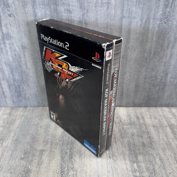 King of Fighters: Maximum Impact Double Pack (PlayStation 2, 2004) PS2 CIB - Picture 9 of 12